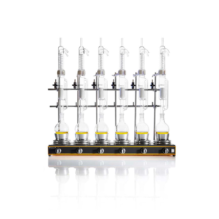 Установка EV 6 для экстракции по методу Сокслета