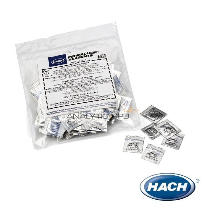 Порошковый реагент Hach 1429099 для определения алюминия, 0.008 – 0.800 мг/л Al