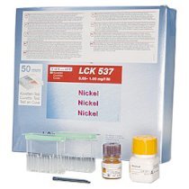Кюветный тест Hach LCK537 для определения следовых количеств никеля 0,05-1,0 мг/л Ni