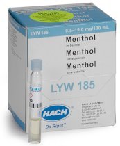 Кюветный тест LYW185, 0,5-15мг ментола/100мл