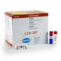 Кюветный тест Hach LCK387 для определения TOC (ООУ), 300-3000 мг/л