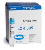 Кюветный тест Hach LCK305 для определения аммония 1,0-12,0 мг/л NH<sub>4-</sub>N