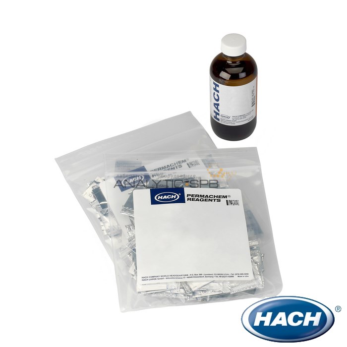 Набор реагентов Hach 2603700 для определения алюминия, 0.002 - 0.250  мг/л Al, 20 мл 